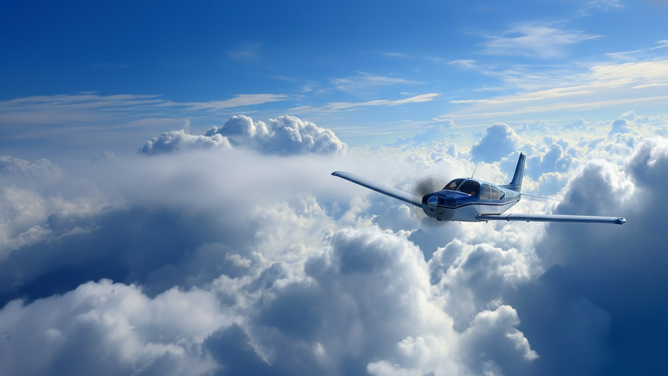 Aircraft in flight